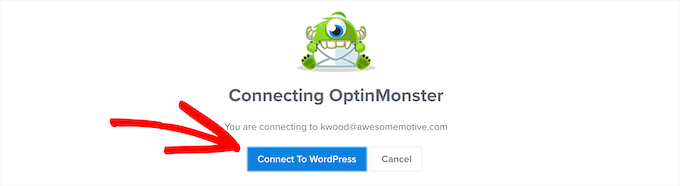 Conecte OptinMonster a WordPress
